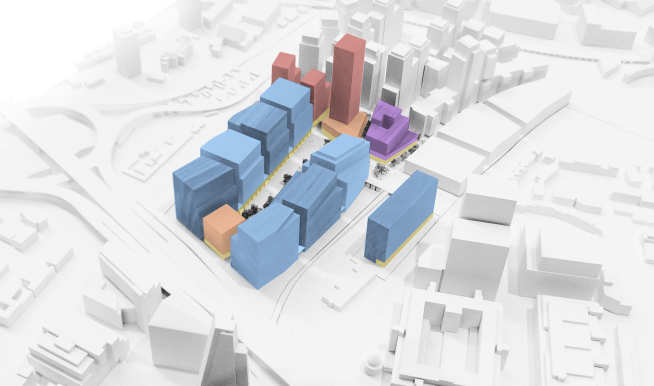 South site illustrative layout