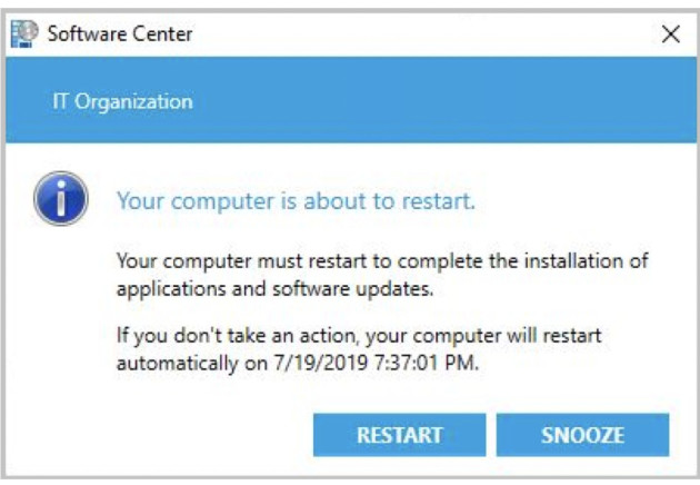 Restart notification 1