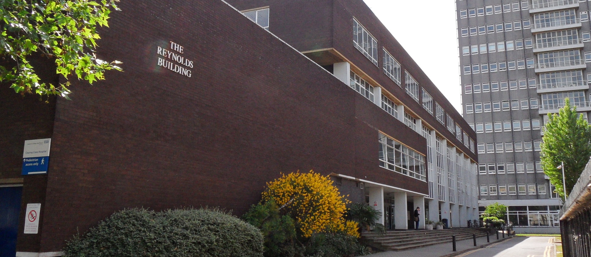 The Reynolds Building on the Charing Cross Hospital campus