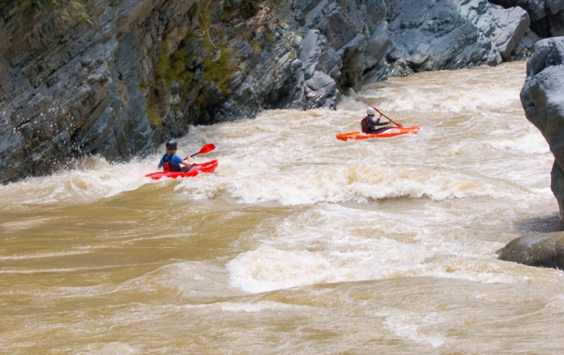 On the river