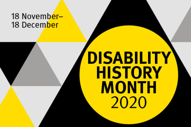 Disability History Month banner