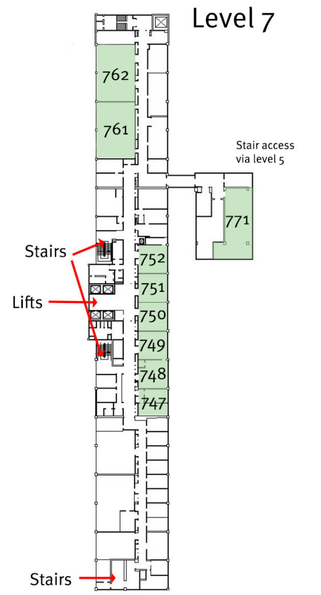 CAGB 7th floor map