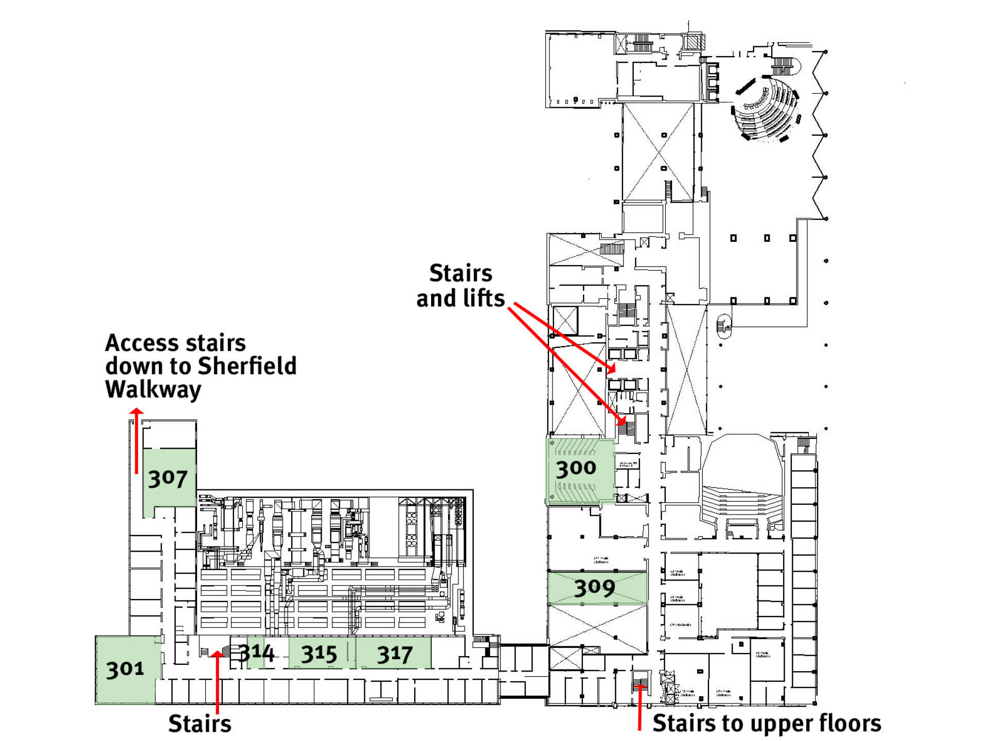 3rd floor map