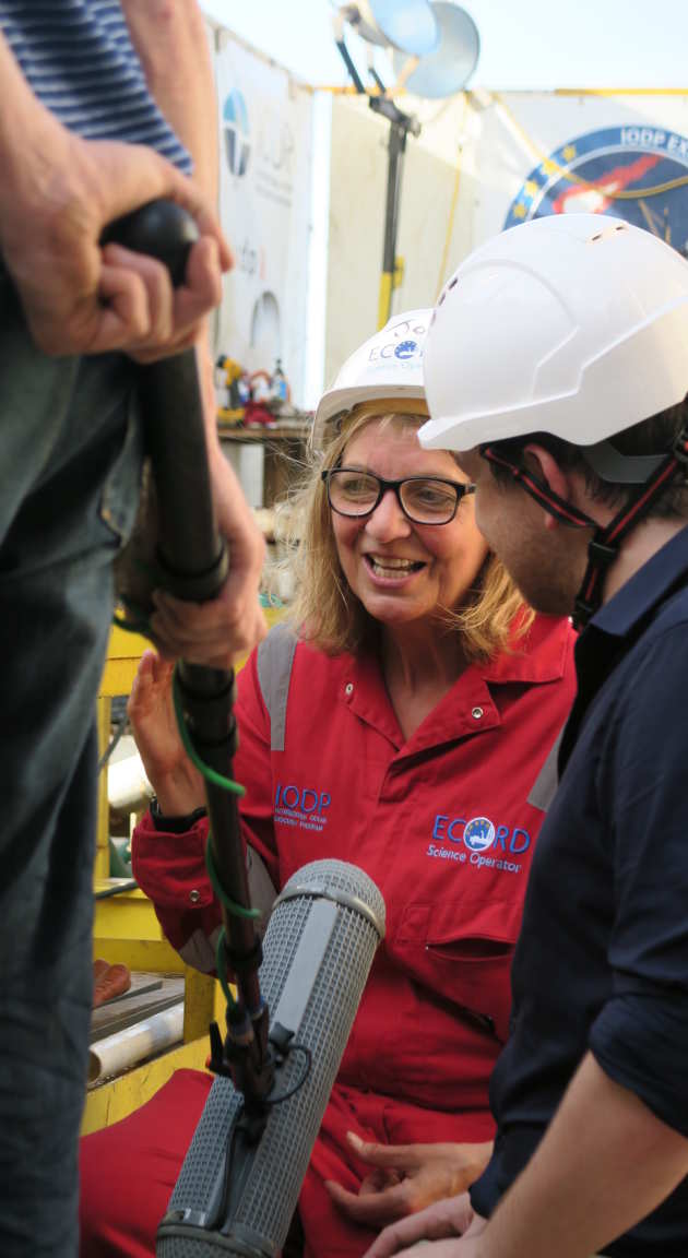 Joanna Morgan on IODP Expedition