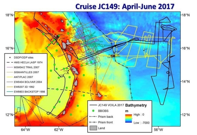 Experiment map