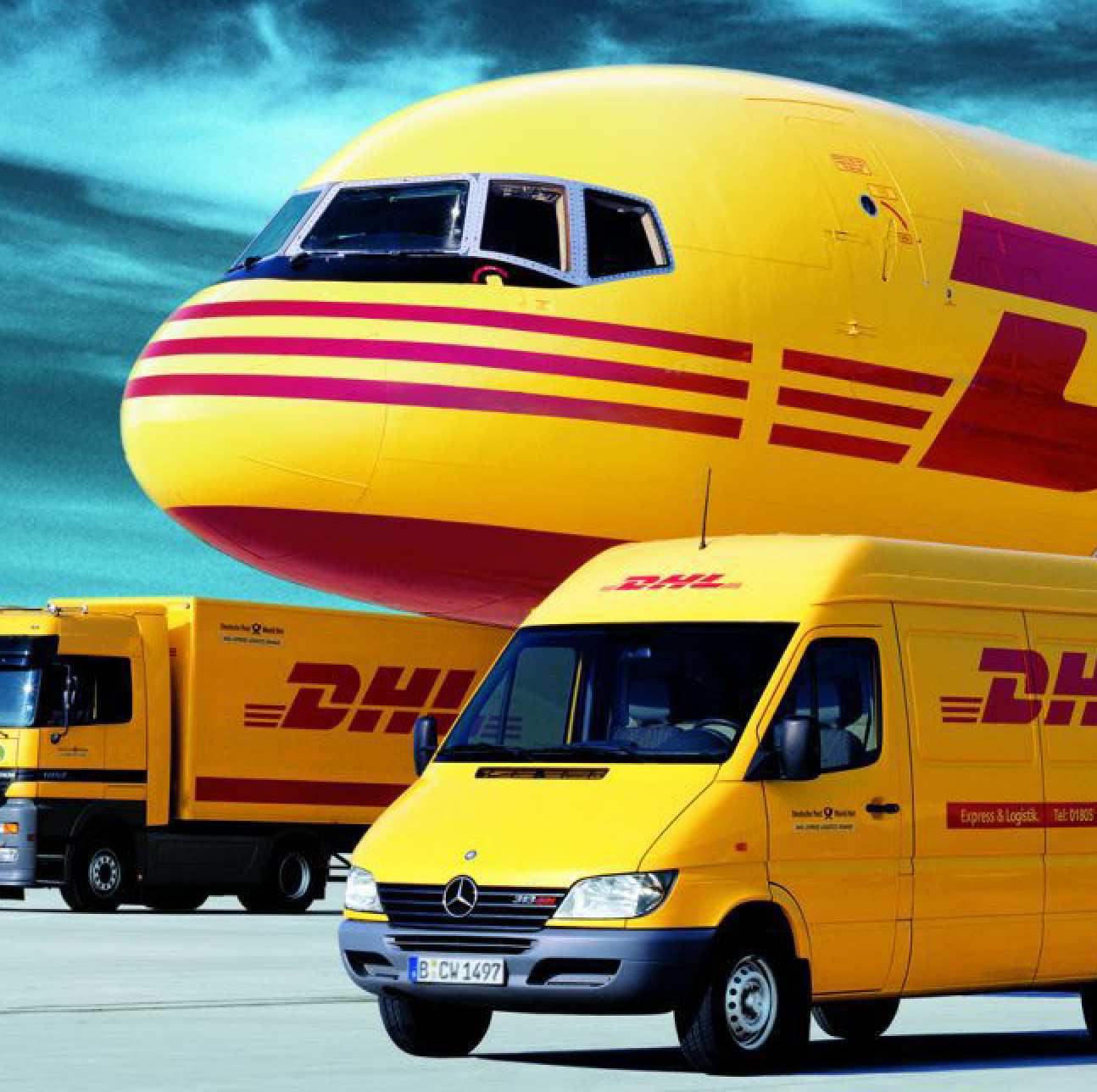 DHL van