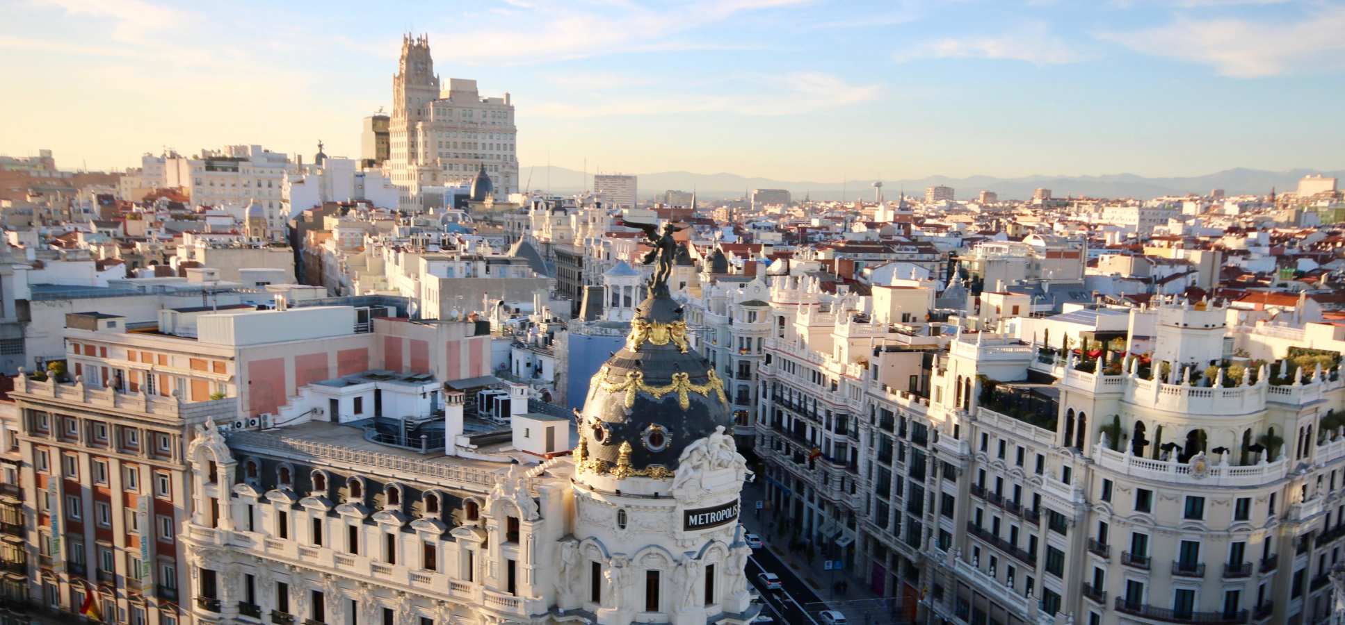 madrid skyline