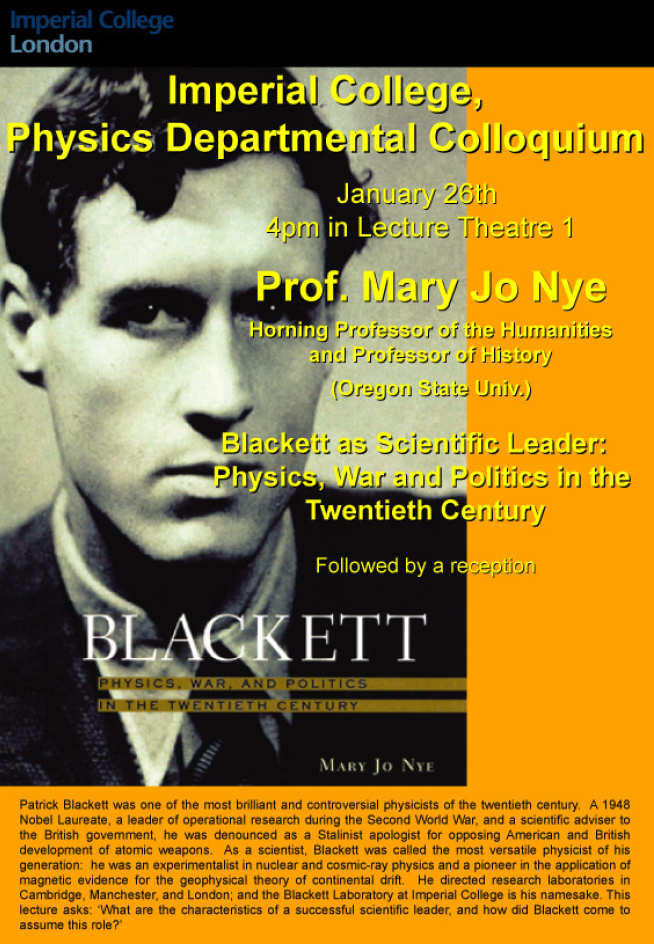 lecture poster