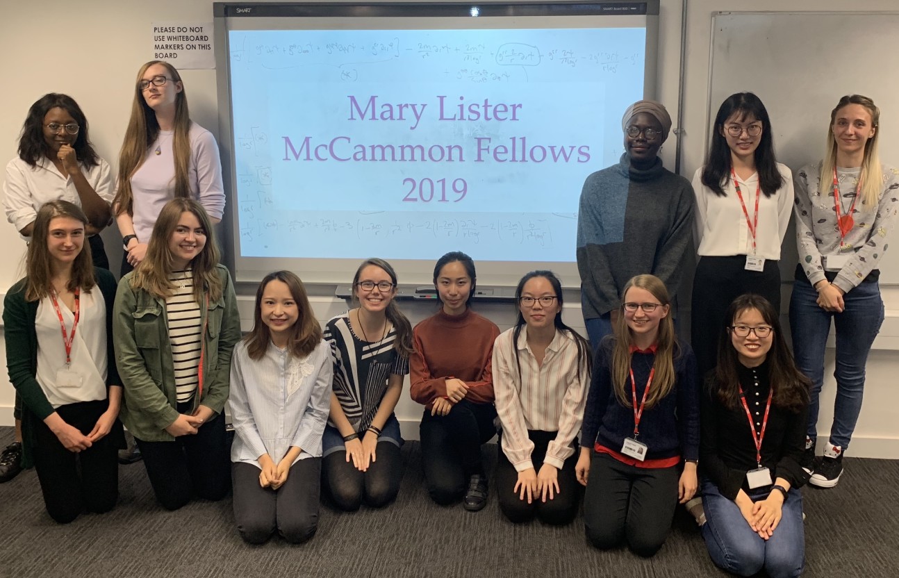 Group picture of Mary Lister McCammon Fellows