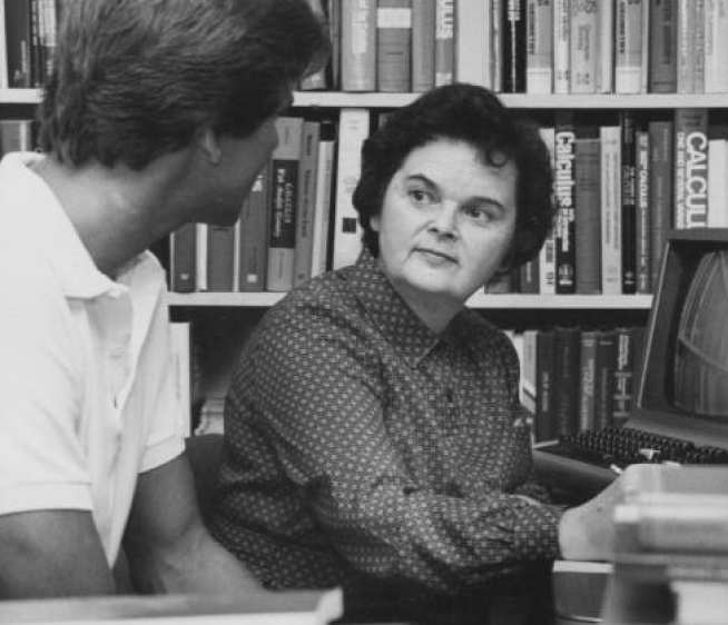 Mary L. McCammon, Mathematics Professor, Portrait vertical files, PSUA 1212, Special Collections Library, Pennsylvania State University.