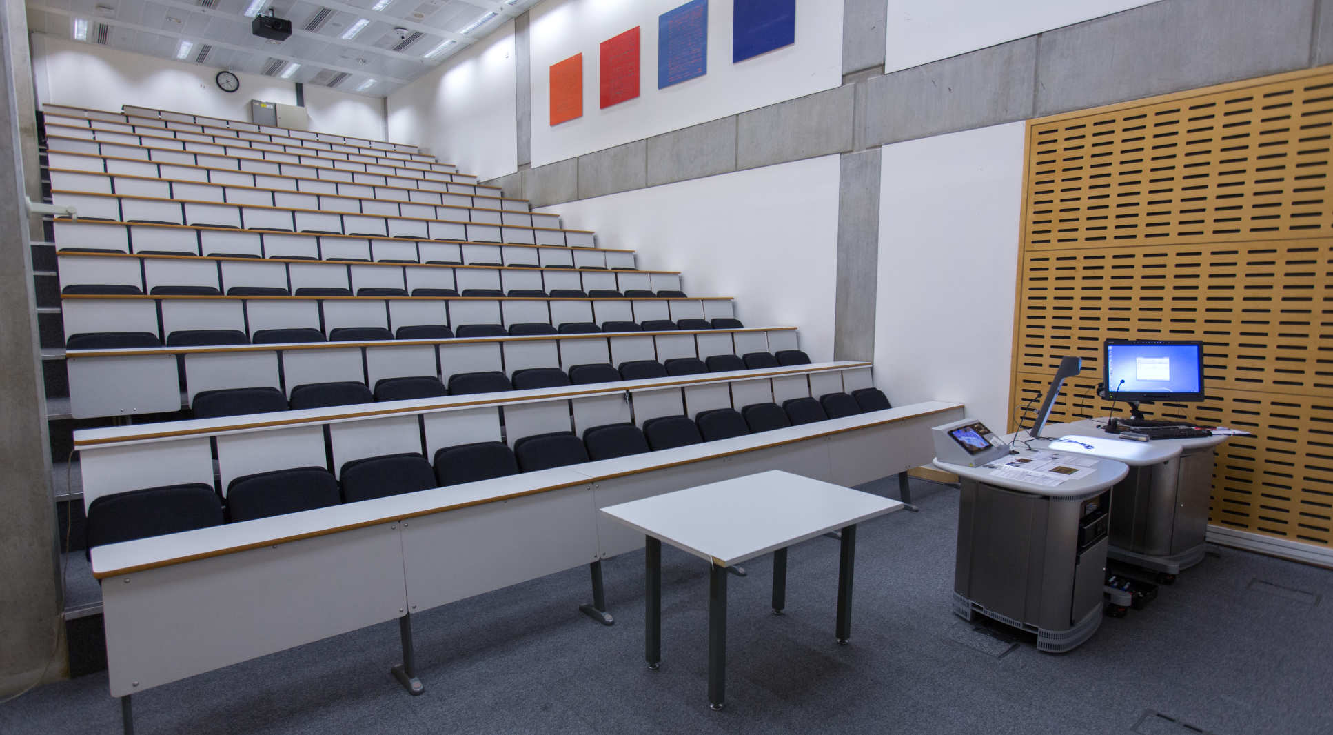 Empty lecture theatre