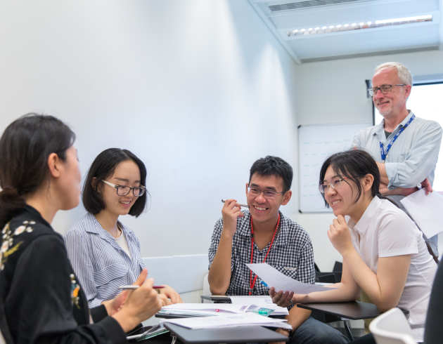 Students in the Centre for Academic English