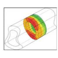 Example of simulated wave propagation