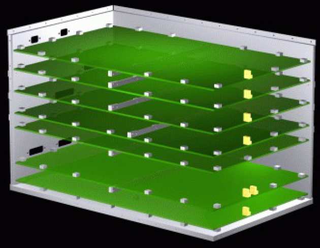 Cut-away view of the RPC-0 Box