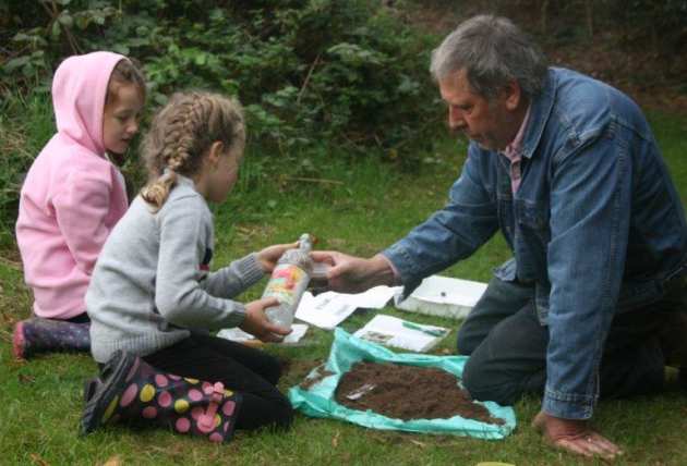 soil and earthworm survey