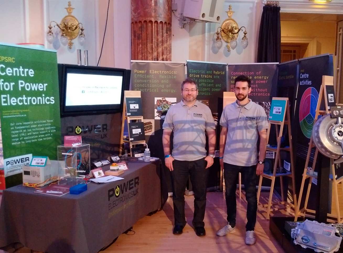 David Yates and Juan Arteaga Saenz at the Cheltenham Science Festival 2016