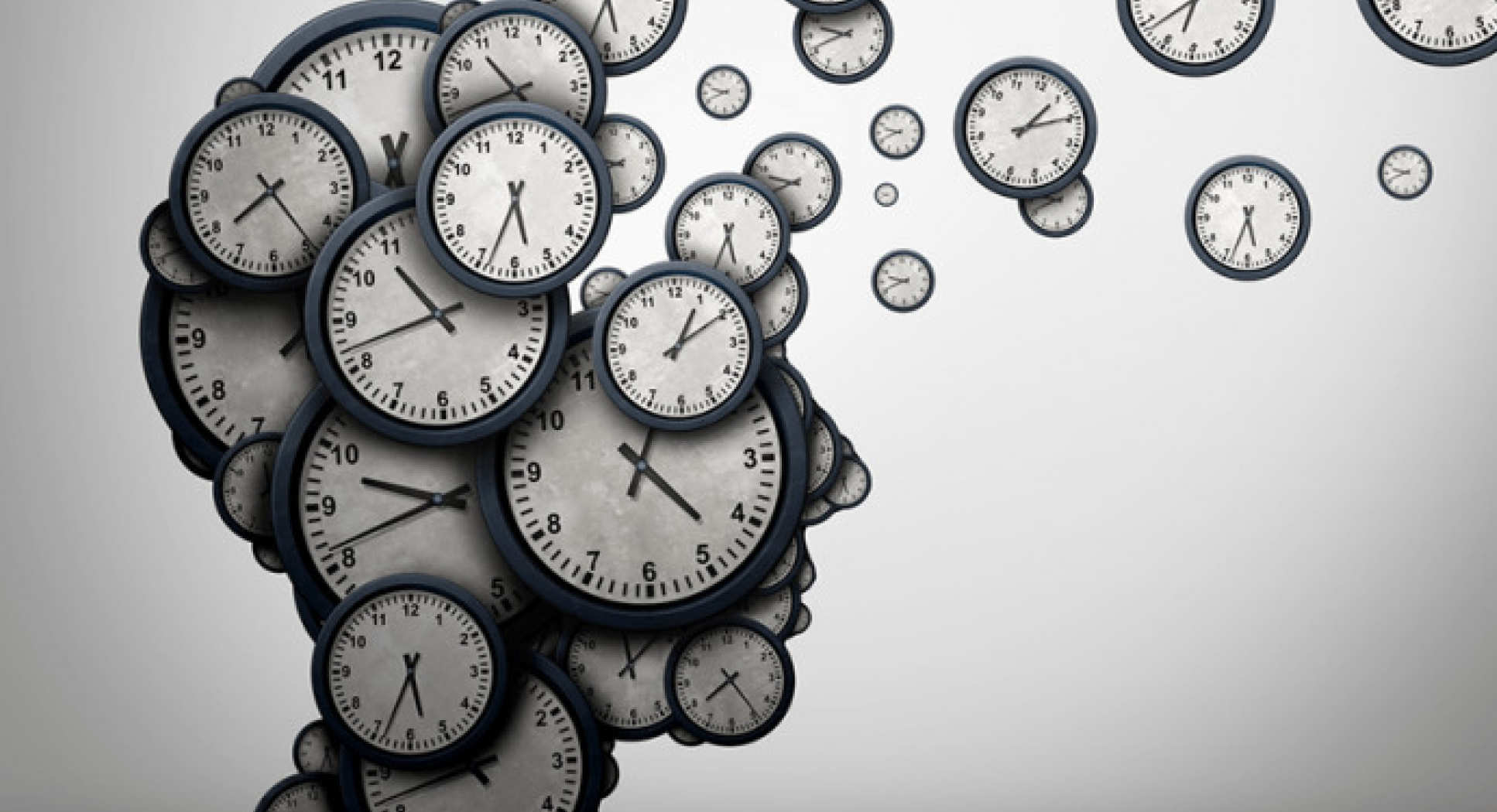 Human head as clocks