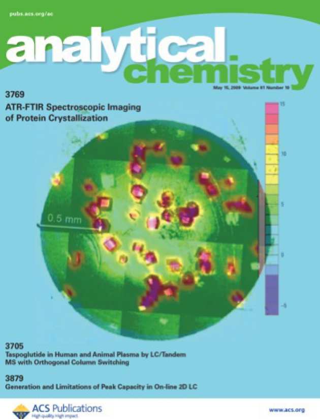 Front cover of analytical chemistry