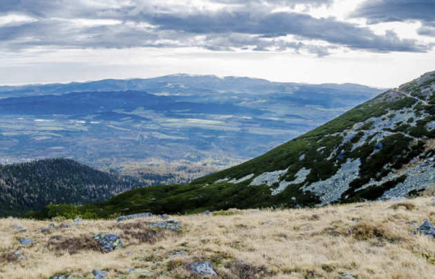 Panoeama of mountains