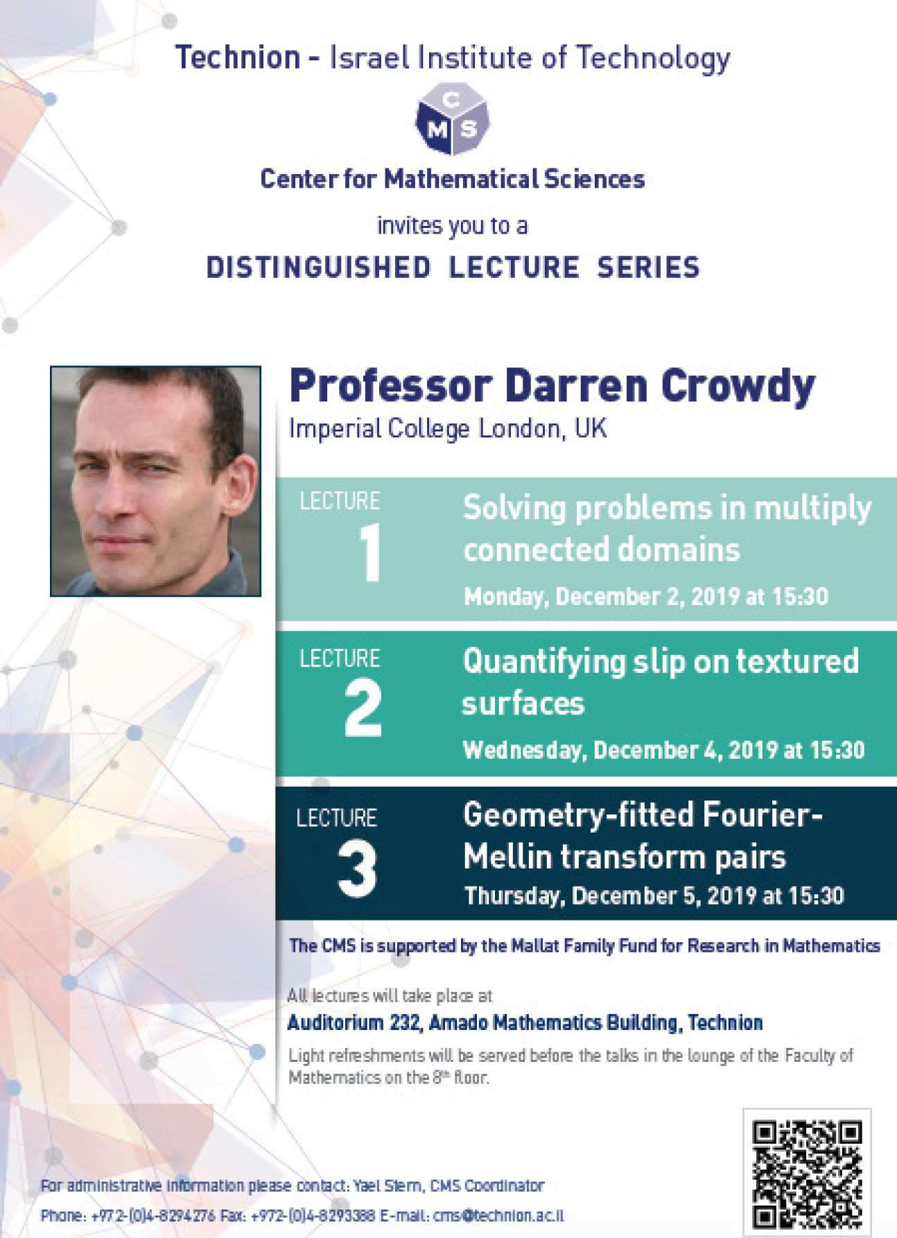 Distinguished Lecture Series