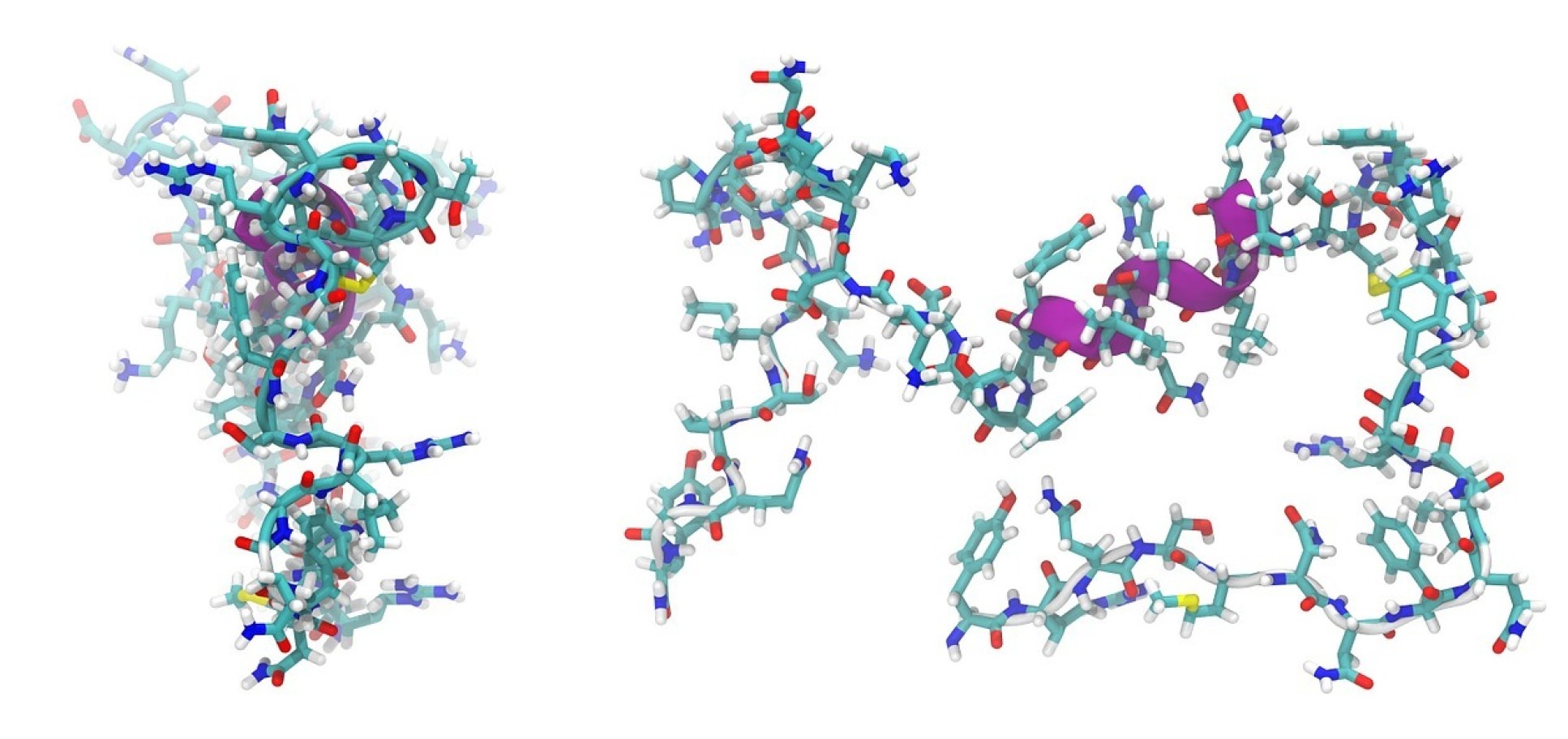 Graphic of molecules