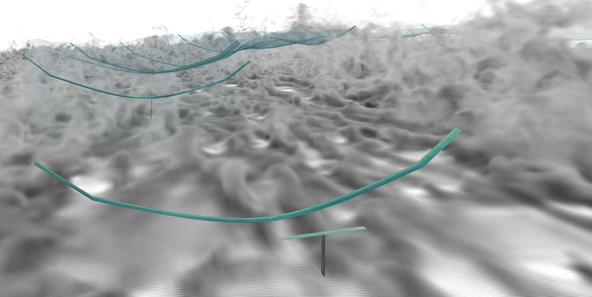 Flexible vehicle in atmospheric boundary layer